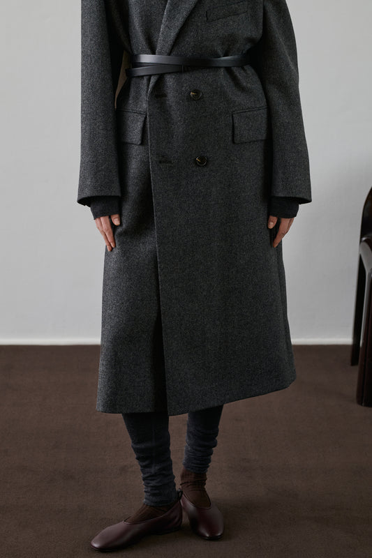 Ceinture Gemeaux - Noir - Cuir - Femme