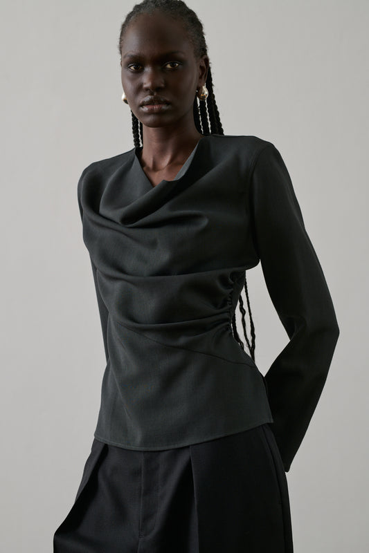 Blouse Fidele - Gris Anthracite - Femme