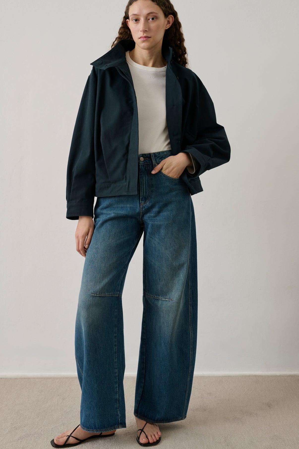 Veste Imelda - Pétrole - Femme vue 3