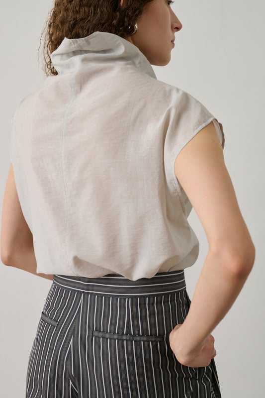 Blouse Izumi - Gris Clair - Femme