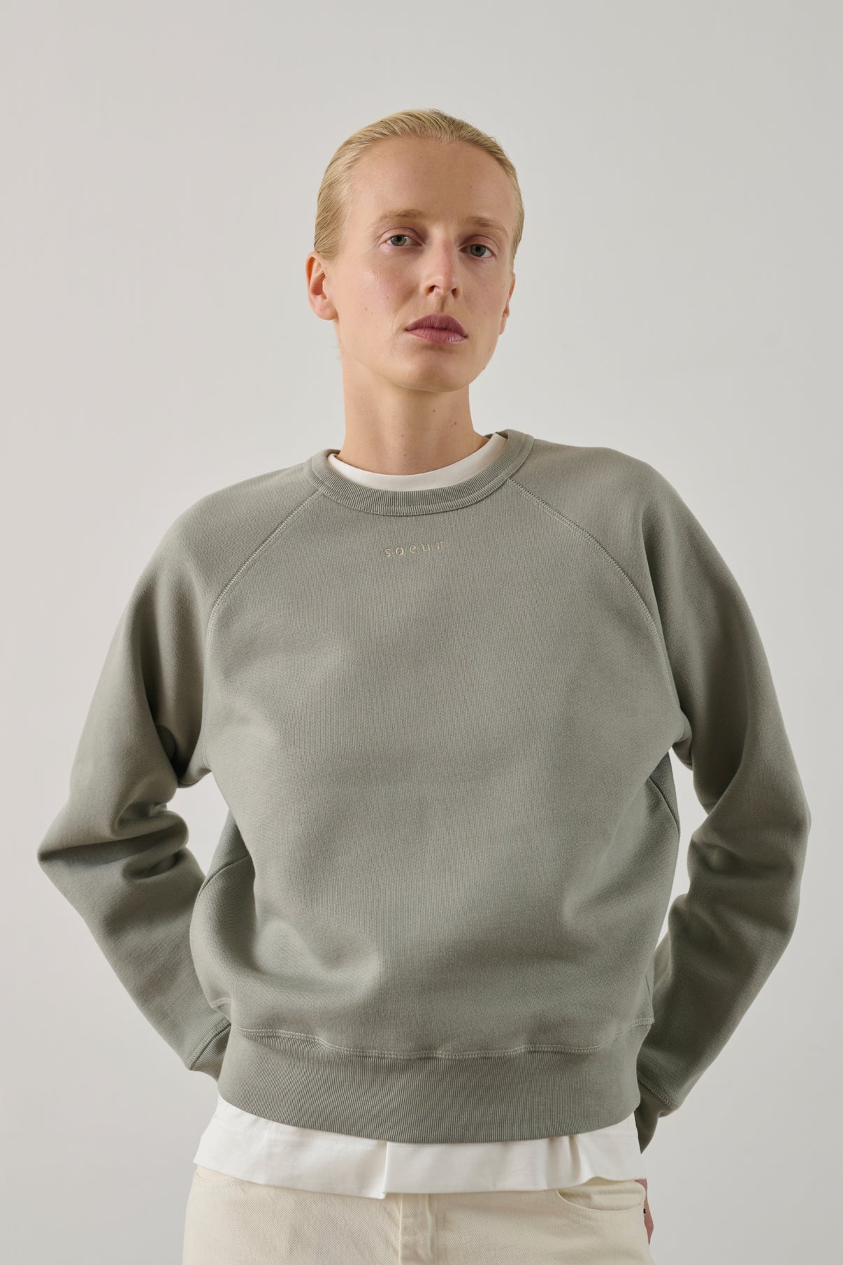 Sweatshirt Artemis - Argile - Coton - Femme vue 2